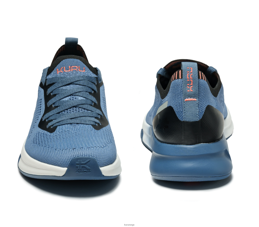 Nei Kuru kvinner fluks sko mineral blå/sort 8ZL4T41