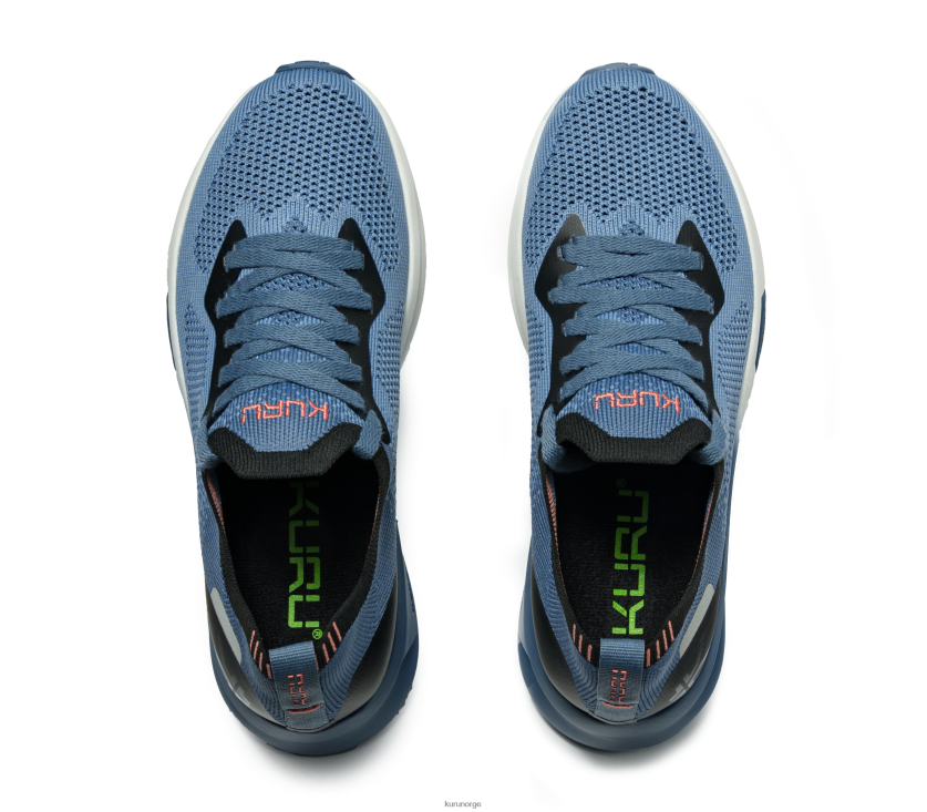 Nei Kuru kvinner fluks sko mineral blå/sort 8ZL4T41