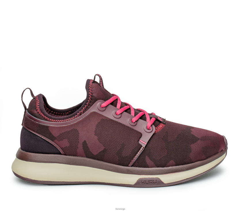 nei Kuru kvinner atom bredt sko camo vin/rosa sorbet 8ZL4T460