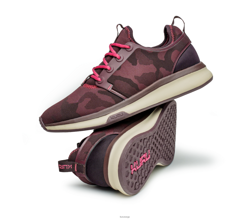 nei Kuru kvinner atom bredt sko camo vin/rosa sorbet 8ZL4T460