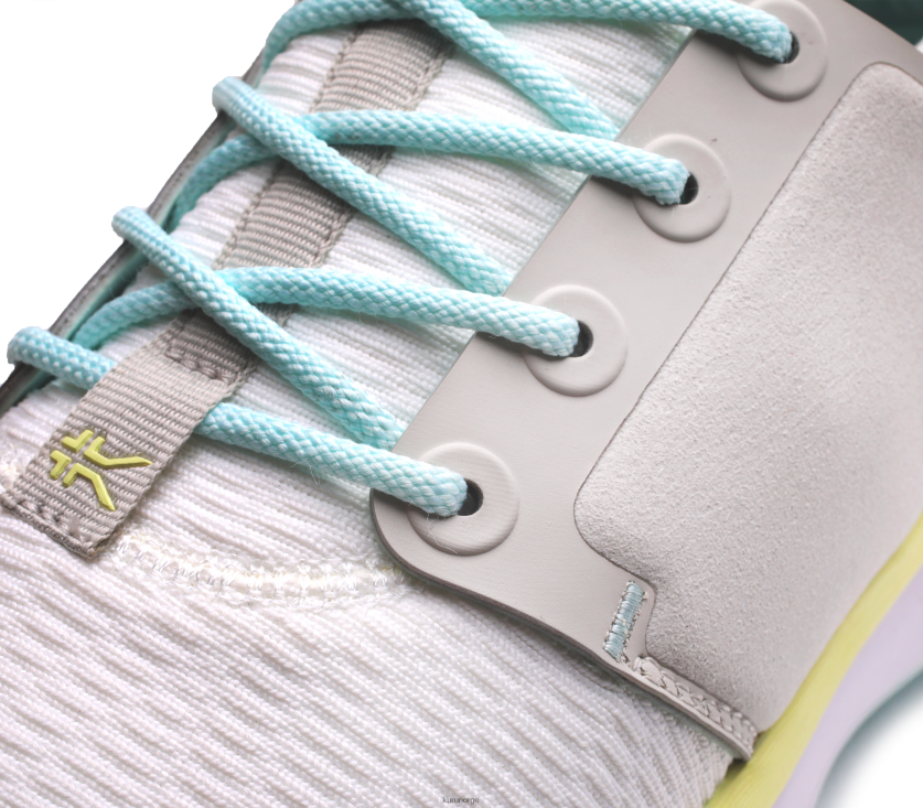 nei Kuru kvinner atom bredt sko knallhvit/isblå 8ZL4T448