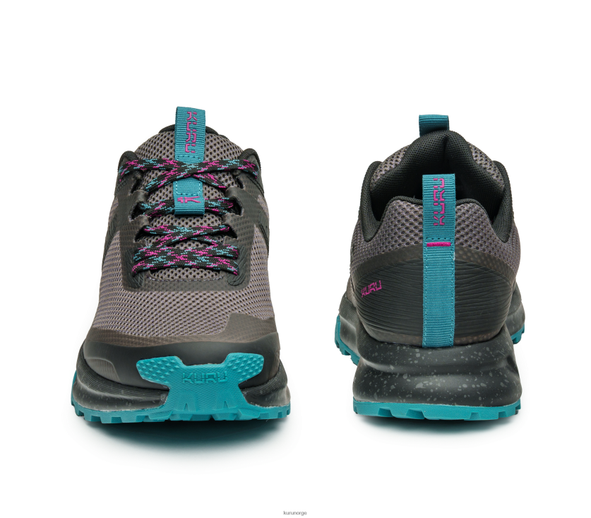 nei Kuru kvinner atomspor sko kulsort/mørk blågrønn 8ZL4T45