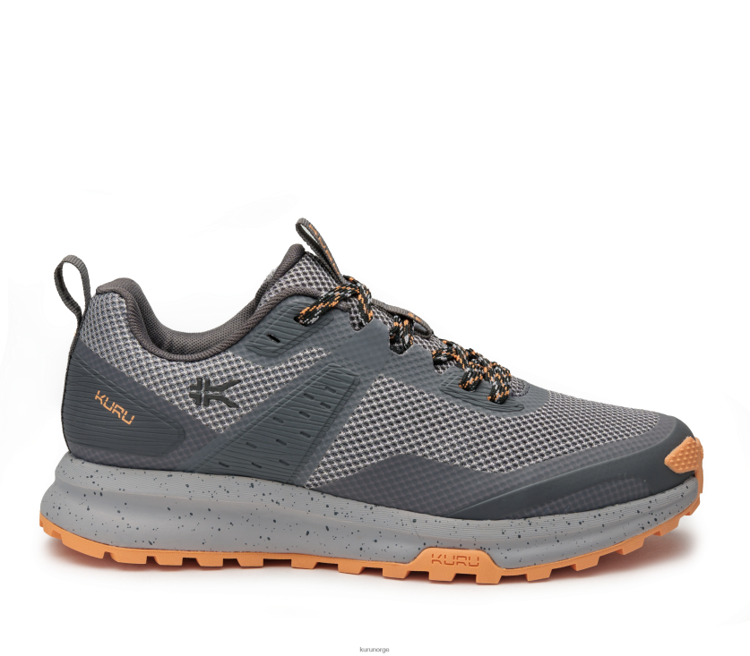nei Kuru kvinner atomspor sko røykgrå/aprikos 8ZL4T420