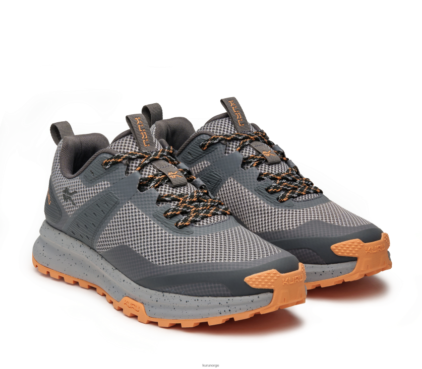 nei Kuru kvinner atomspor sko røykgrå/aprikos 8ZL4T420