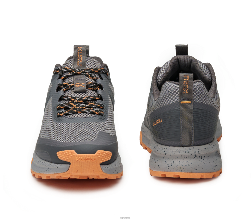 nei Kuru kvinner atomspor sko røykgrå/aprikos 8ZL4T420