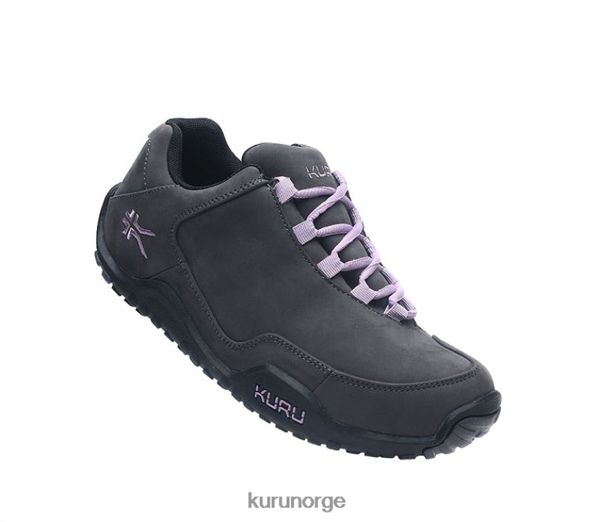 nei Kuru kvinner chicane bred sko røykgrå/kjetsort/fiolett 8ZL4T451