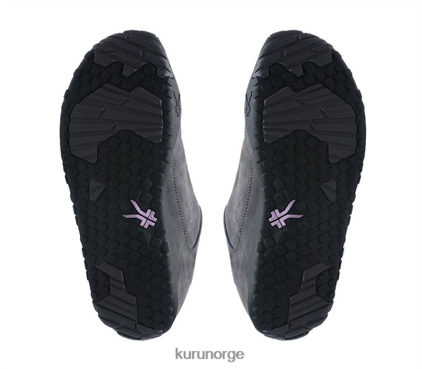 nei Kuru kvinner chicane bred sko røykgrå/kjetsort/fiolett 8ZL4T451