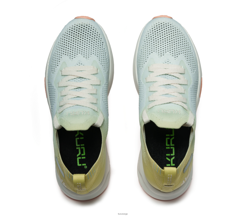 nei Kuru kvinner fluks sko limesorbet/tåkeblått 8ZL4T44