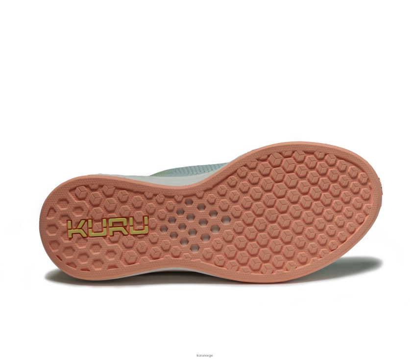 nei Kuru kvinner fluks sko limesorbet/tåkeblått 8ZL4T44