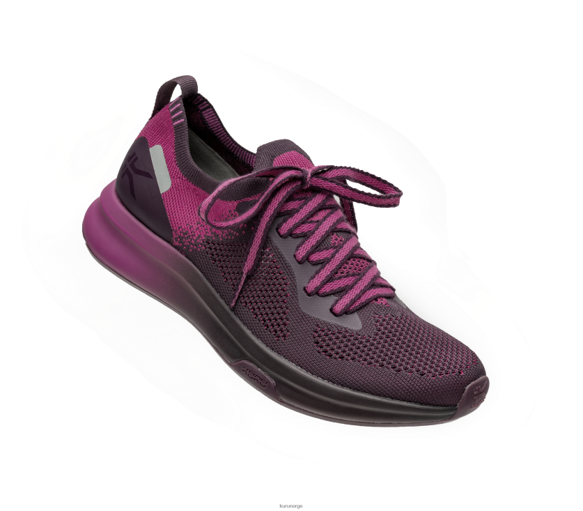 nei Kuru kvinner fluks sko plomme lilla/bærrosa 8ZL4T416