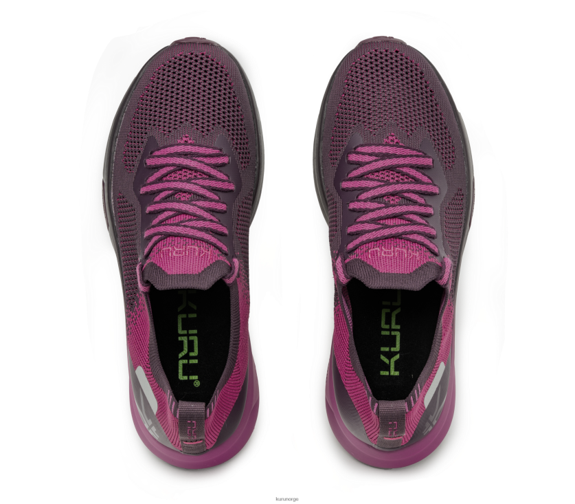 nei Kuru kvinner fluks sko plomme lilla/bærrosa 8ZL4T416