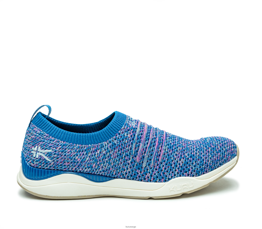 nei Kuru kvinner gå bredt sko koboltblå/konfetti 8ZL4T494