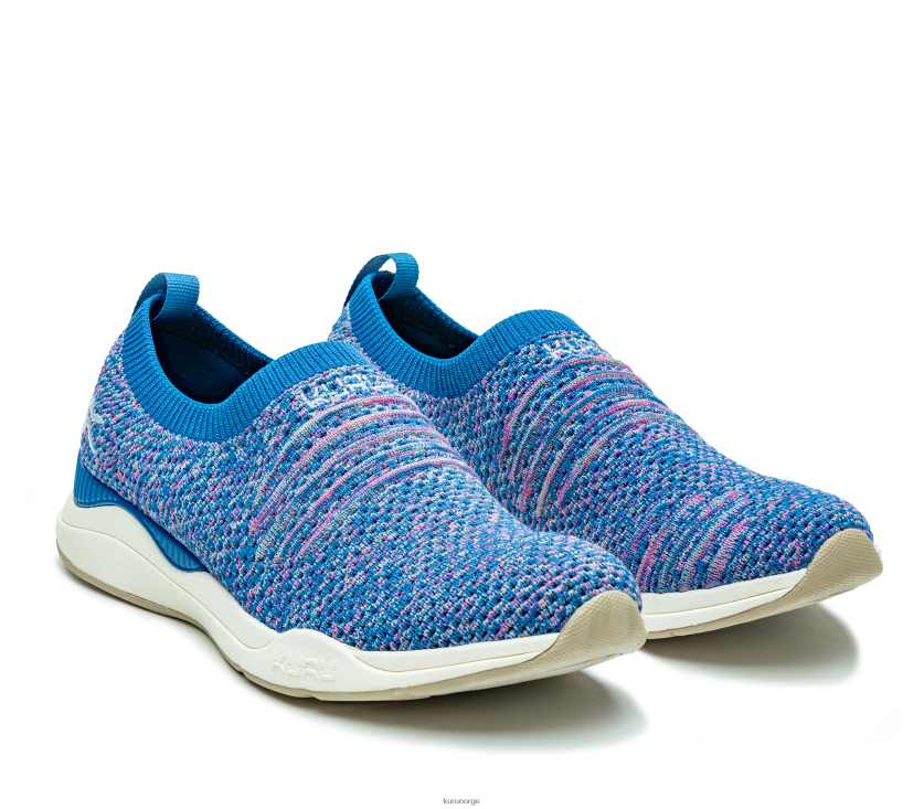 nei Kuru kvinner gå bredt sko koboltblå/konfetti 8ZL4T494