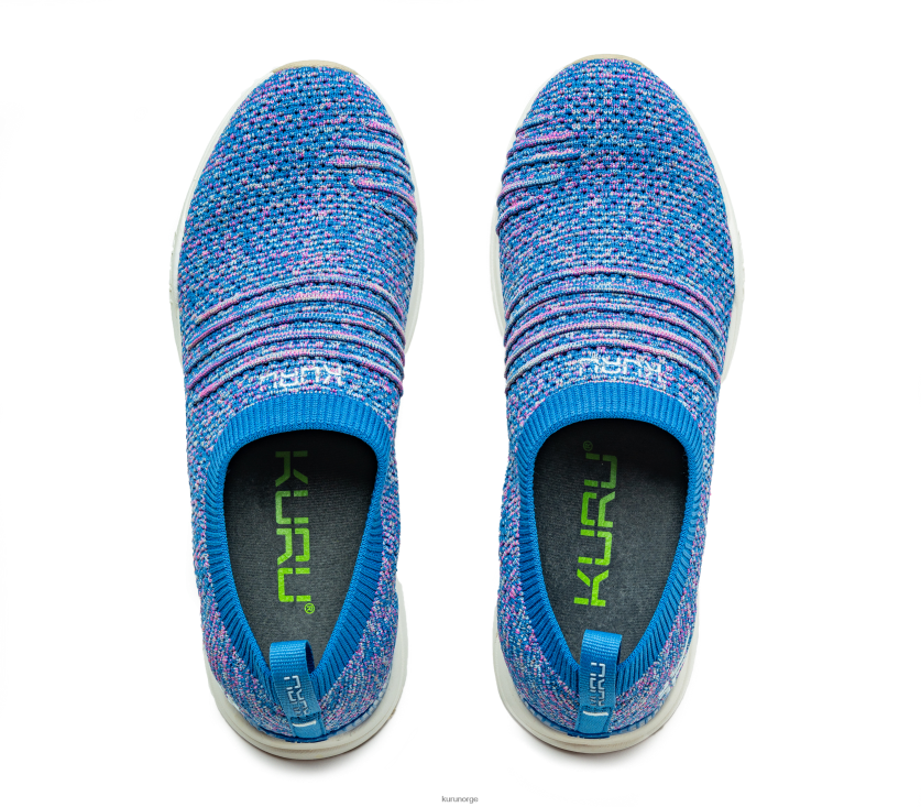 nei Kuru kvinner gå bredt sko koboltblå/konfetti 8ZL4T494