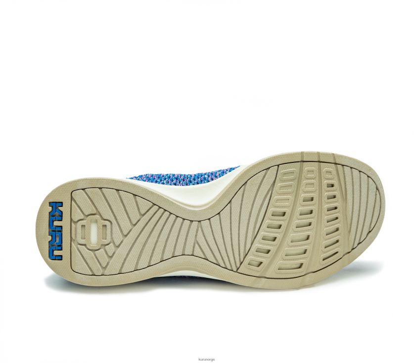 nei Kuru kvinner gå bredt sko koboltblå/konfetti 8ZL4T494