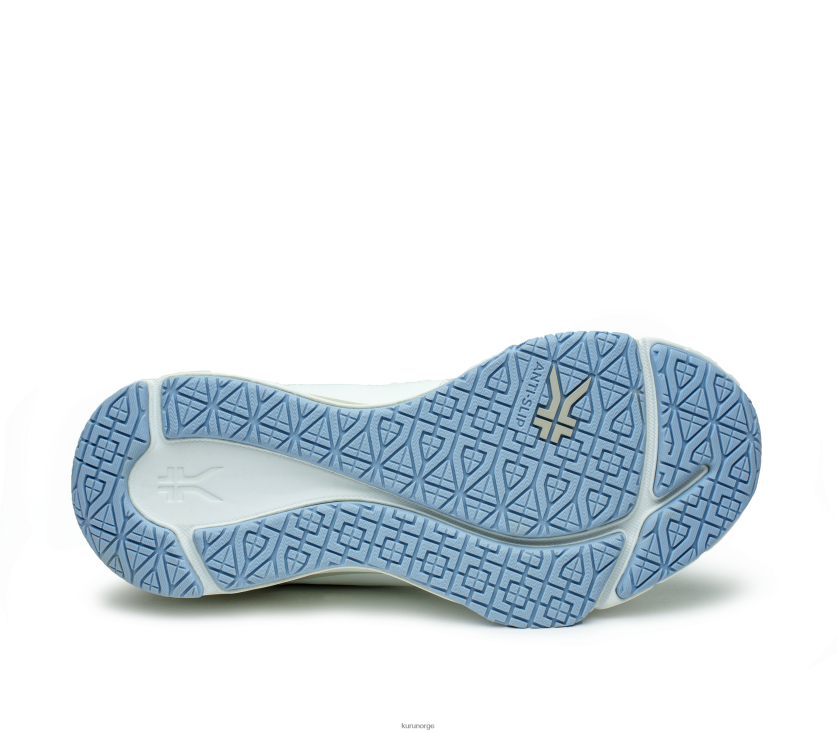 nei Kuru kvinner kinetisk bred sko lys hvit/blå tåke 8ZL4T449