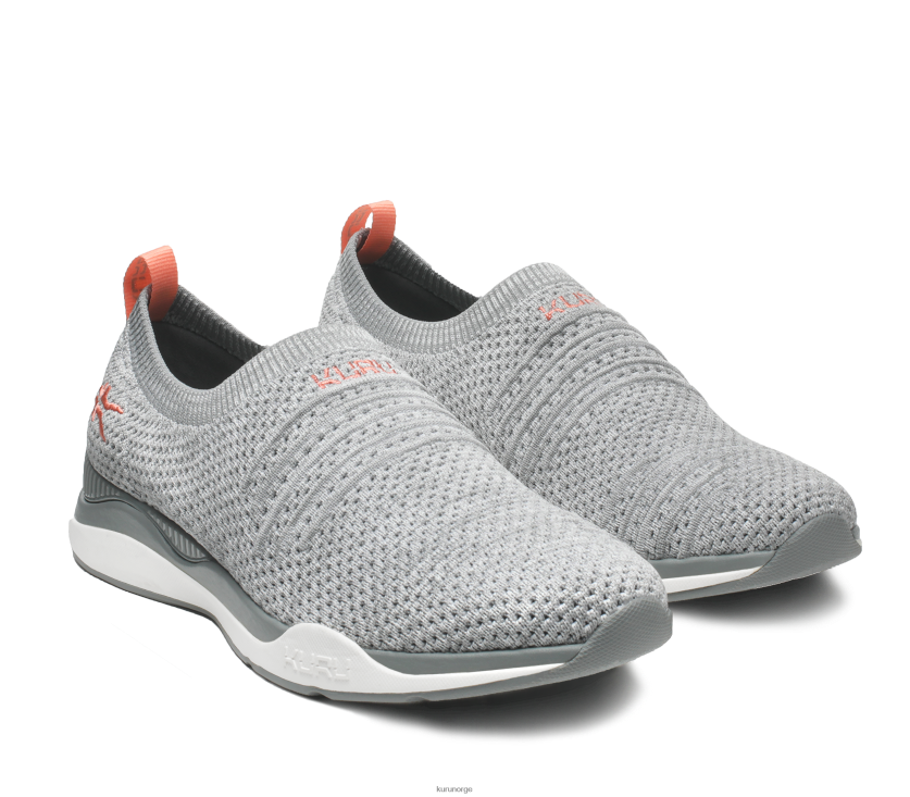 nei Kuru kvinner skritt sko gråmelert/hvit/ferskenrosa 8ZL4T470