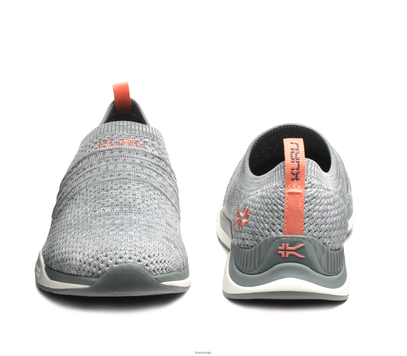 nei Kuru kvinner skritt sko gråmelert/hvit/ferskenrosa 8ZL4T470