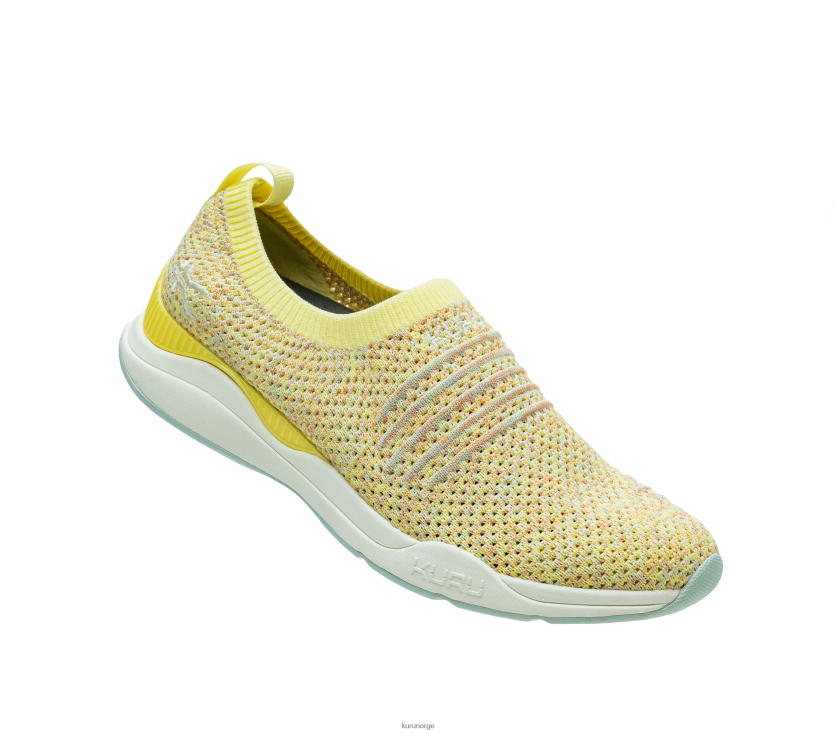 nei Kuru kvinner skritt sko gul utbrudd/konfetti 8ZL4T472