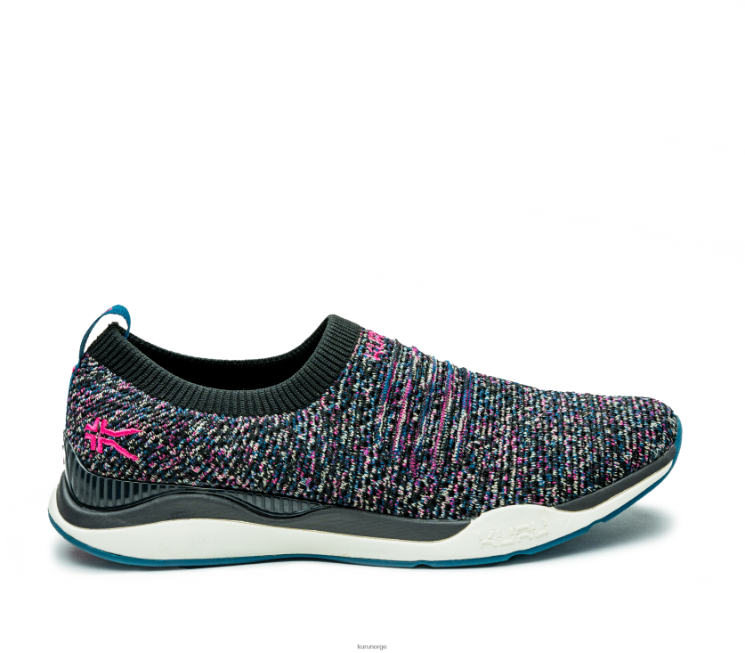 nei Kuru kvinner skritt sko svart/konfetti 8ZL4T485