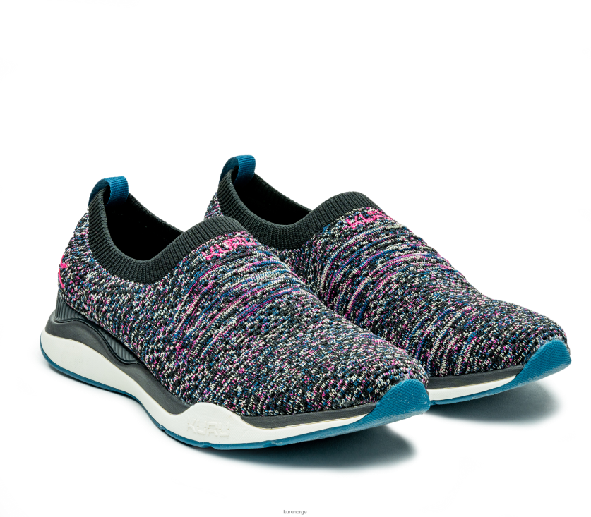 nei Kuru kvinner skritt sko svart/konfetti 8ZL4T485