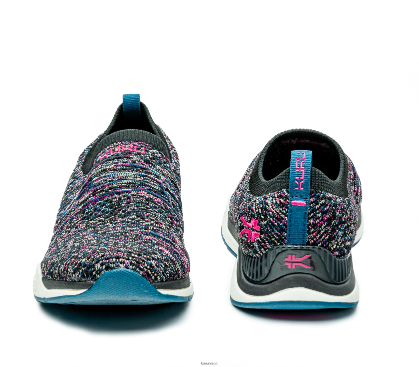 nei Kuru kvinner skritt sko svart/konfetti 8ZL4T485