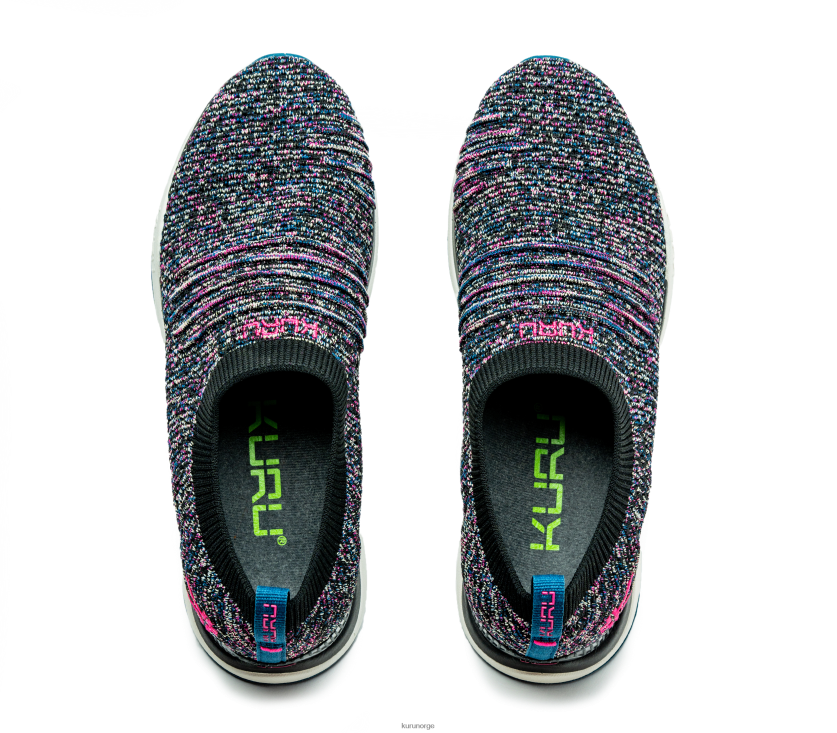 nei Kuru kvinner skritt sko svart/konfetti 8ZL4T485