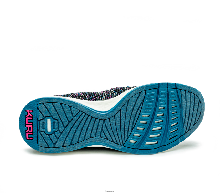 nei Kuru kvinner skritt sko svart/konfetti 8ZL4T485