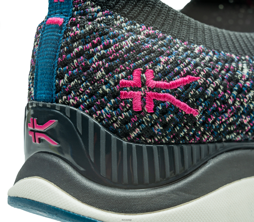 nei Kuru kvinner skritt sko svart/konfetti 8ZL4T485