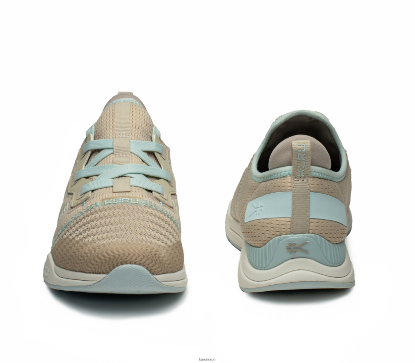 nei Kuru kvinner skritttrekk sko sand/tåkeblått 8ZL4T411