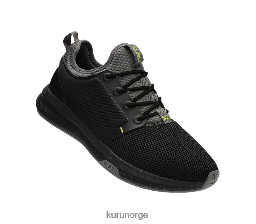 nei Kuru menn atom sko jet black/sitron 8ZL4T4155