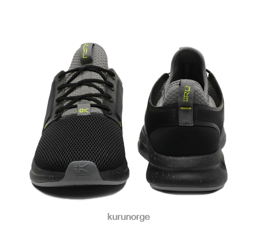 nei Kuru menn atom sko jet black/sitron 8ZL4T4155