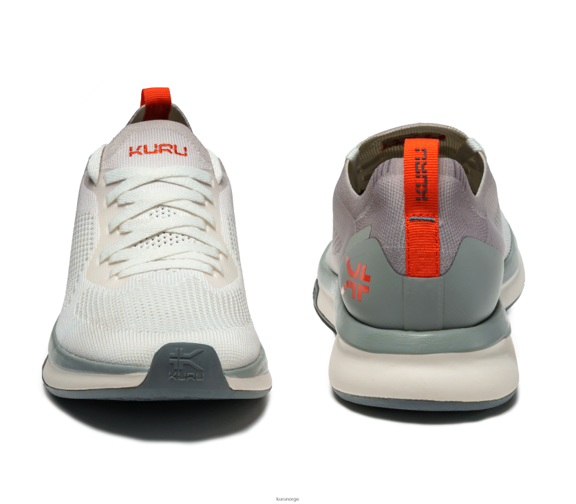 nei Kuru menn fluks sko duegrå/oransje krydder 8ZL4T4137