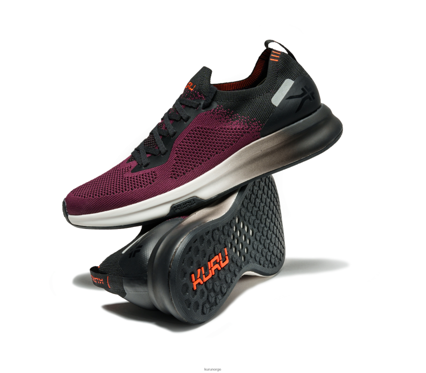 nei Kuru menn fluks sko rødbrun/kjetsvart 8ZL4T4135