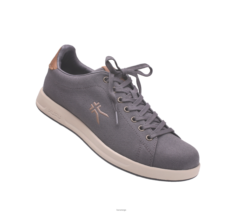 nei Kuru menn streife sko røykgrå/sand 8ZL4T4139