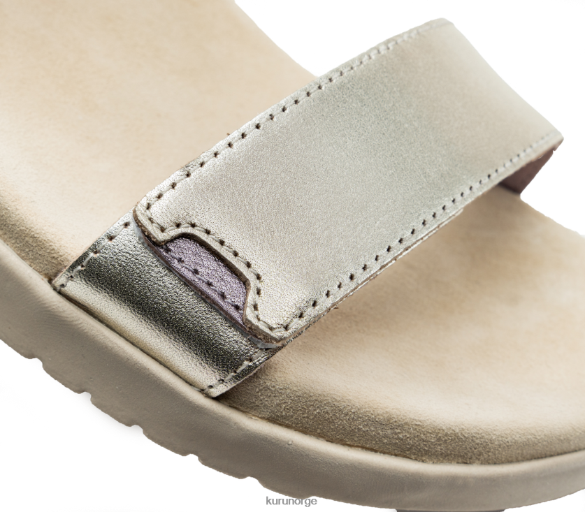 nei Kuru kvinner gli sko taupe/metallic 8ZL4T4116