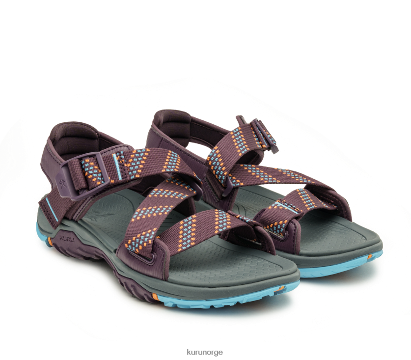 nei Kuru kvinner nåværende sko plomme/vannblå 8ZL4T4115