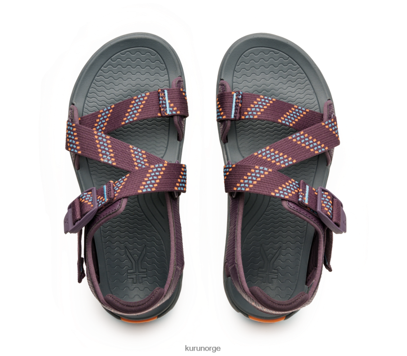 nei Kuru kvinner nåværende sko plomme/vannblå 8ZL4T4115