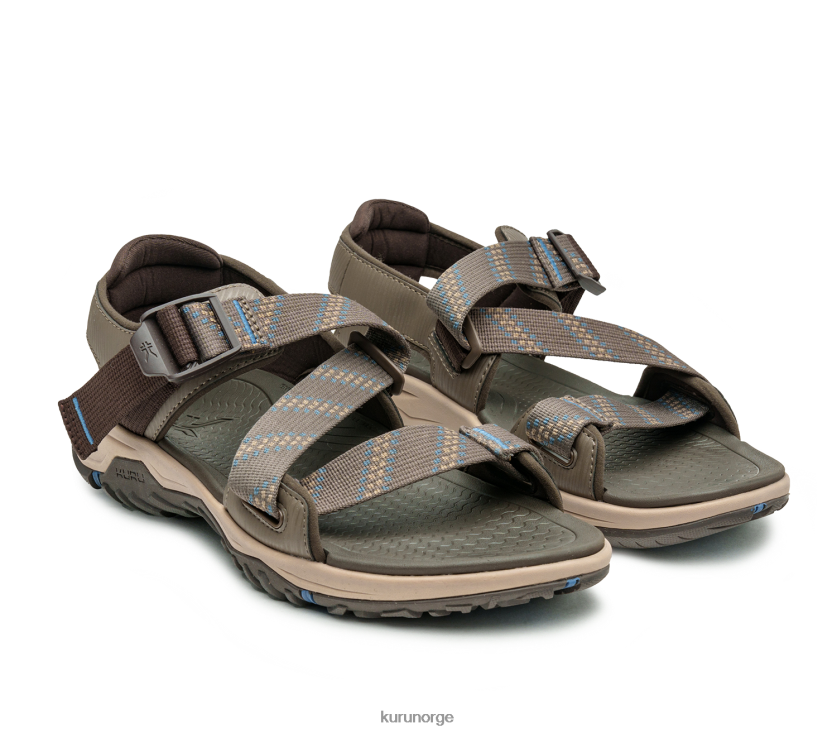 nei Kuru menn nåværende sko sedertre brun/mineralblå 8ZL4T4197