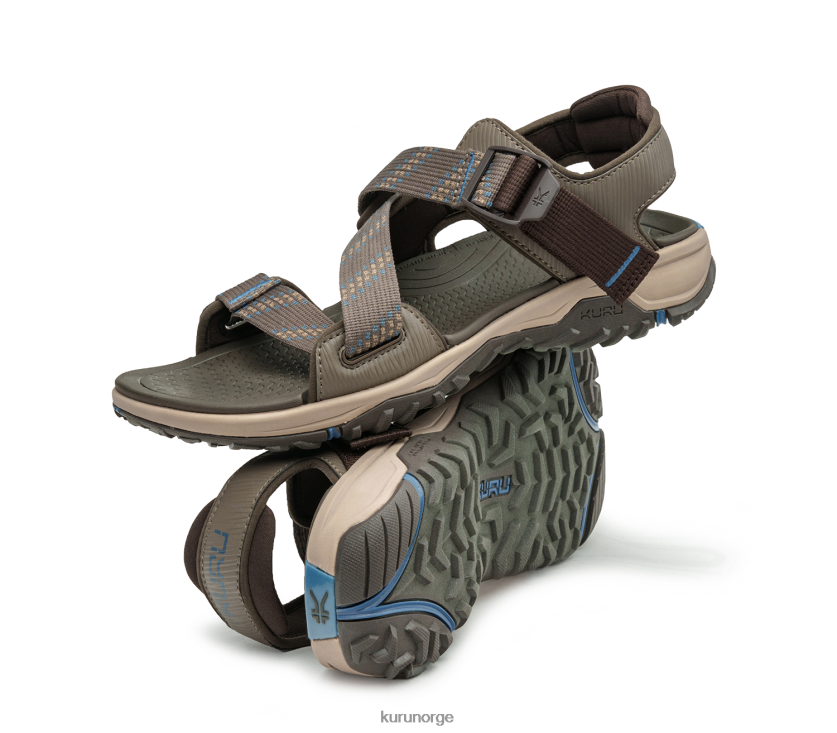 nei Kuru menn nåværende sko sedertre brun/mineralblå 8ZL4T4197