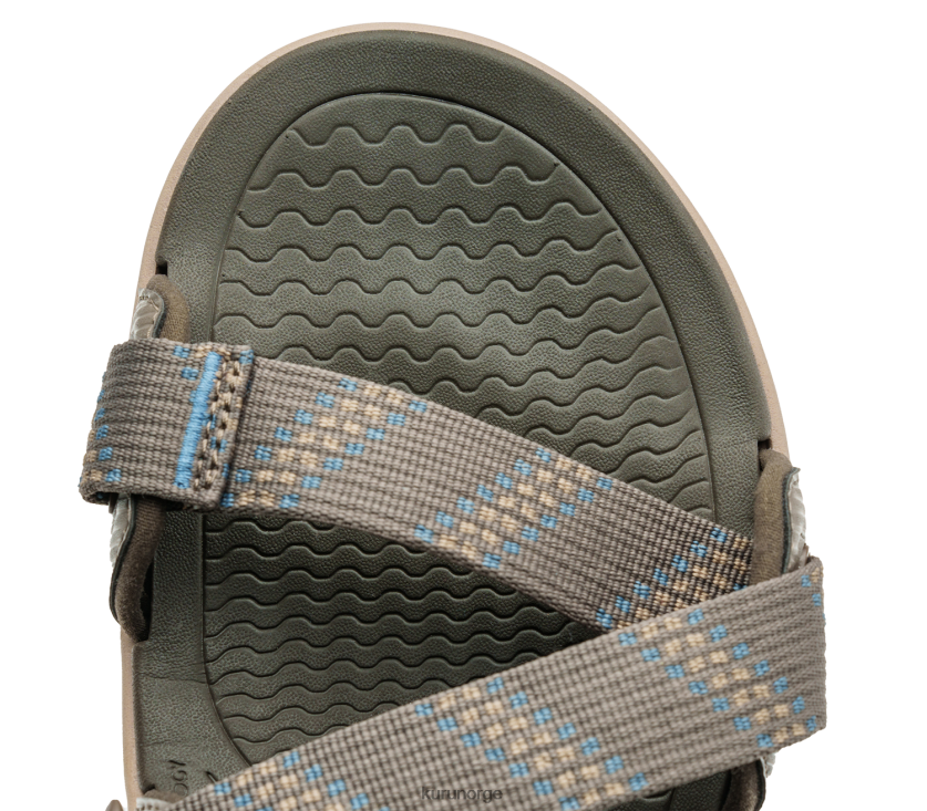 nei Kuru menn nåværende sko sedertre brun/mineralblå 8ZL4T4197