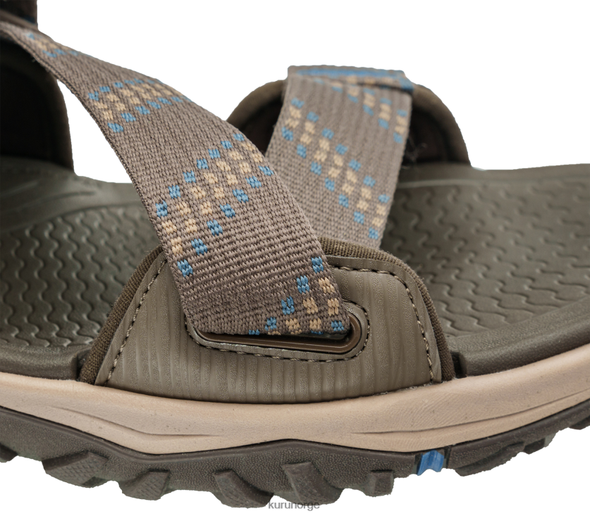 nei Kuru menn nåværende sko sedertre brun/mineralblå 8ZL4T4197