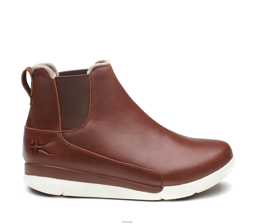 nei Kuru kvinner luna sko rik valnøtt/myk krem 8ZL4T476