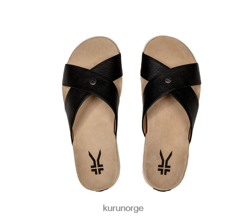 nei Kuru kvinner bris sko jet black/white/gum 8ZL4T4118