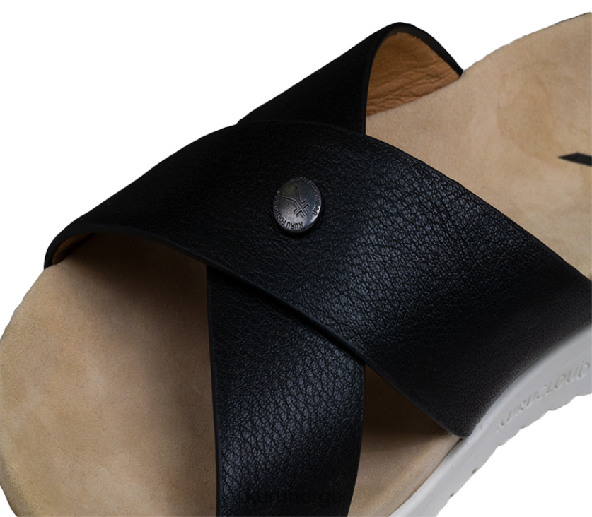 nei Kuru kvinner bris sko jet black/white/gum 8ZL4T4118