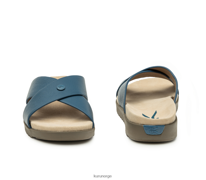 nei Kuru kvinner bris sko mineralblå/blek brun 8ZL4T4124