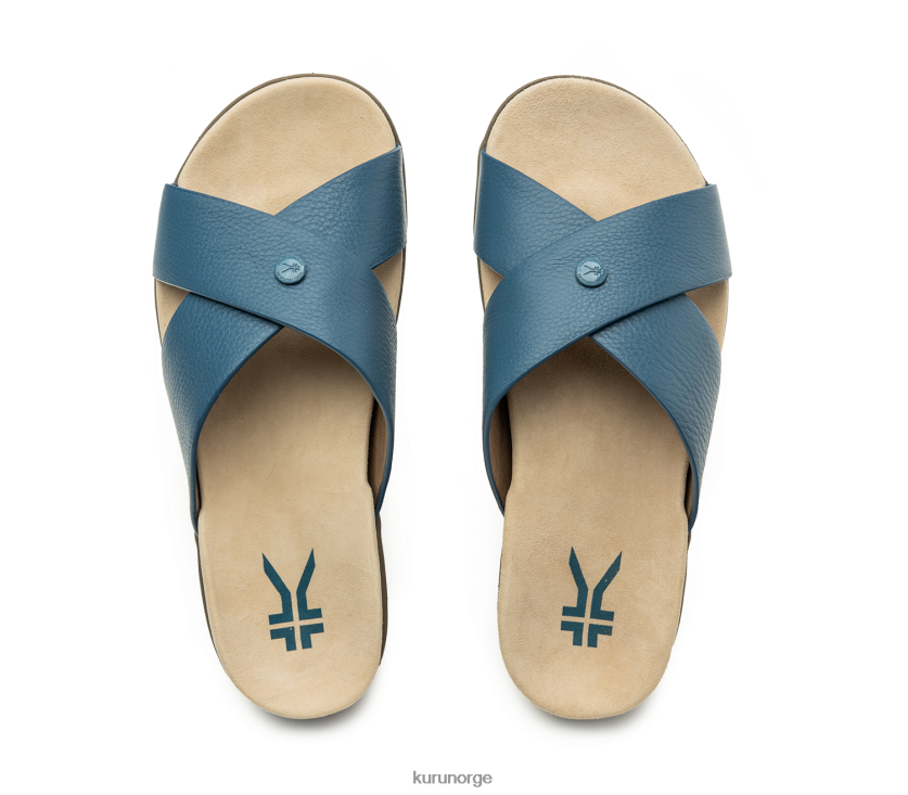 nei Kuru kvinner bris sko mineralblå/blek brun 8ZL4T4124