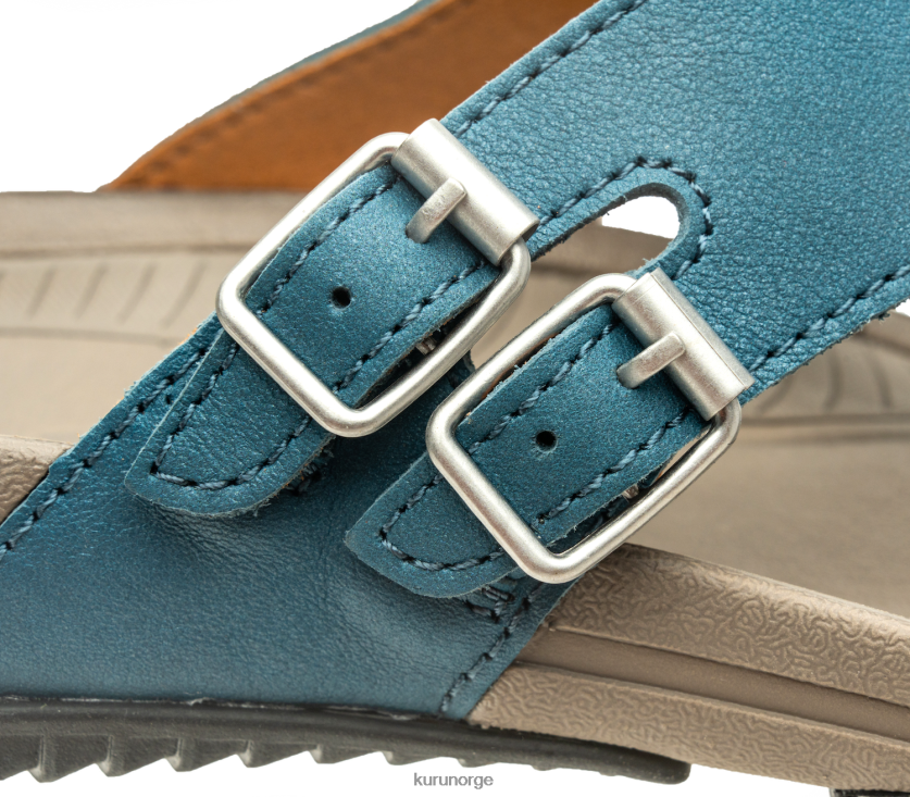 nei Kuru kvinner suomi sko wailea blå/bleknet brun 8ZL4T4117