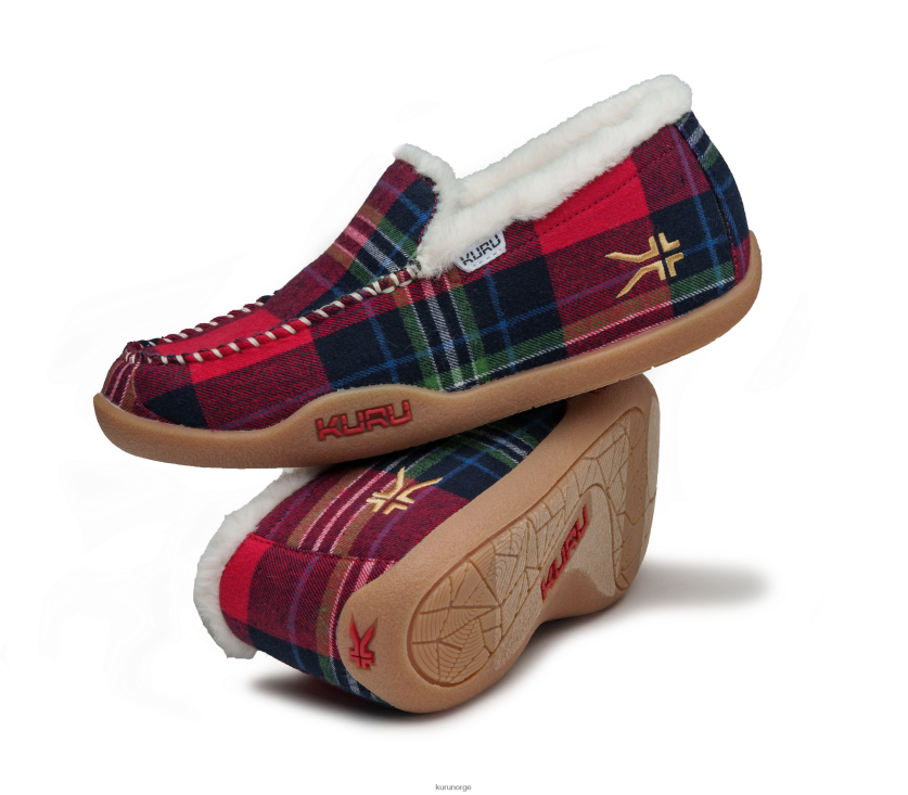 nei Kuru kvinner loft sko pledd/gummi 8ZL4T486